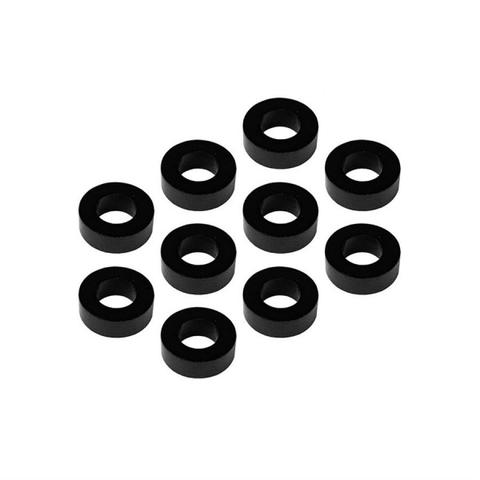 MR33 Aluminum Shim 3.0 x 6.0 x 2.0mm - Black (10 pcs)