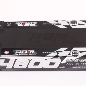 ABM 4800 LCG Shorty 7.6v Lipo-HV 140c 5mm connectors