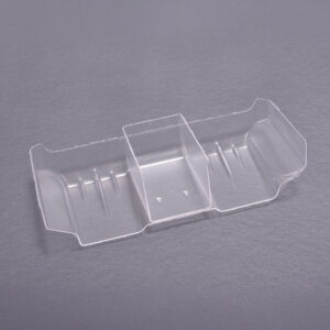 AEROX 1/10 Wide Rear Wing - 1mm Clear (2 part)